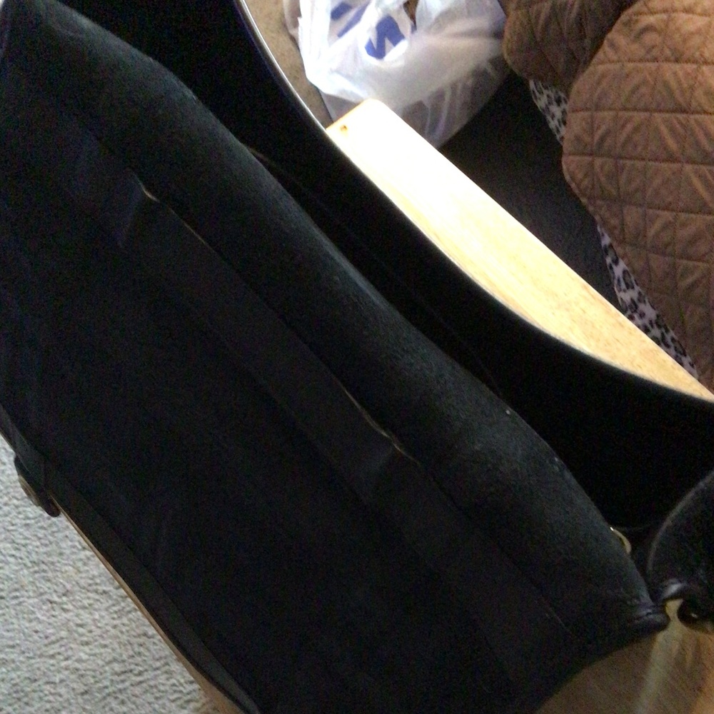 Large Coach Leather Black Briefcase - Picture 3 of 7